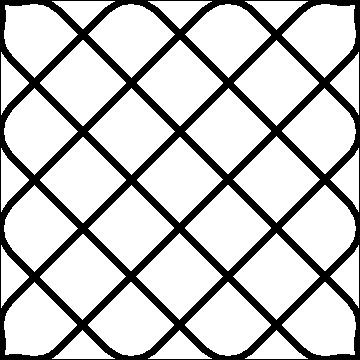 (image for) Curvy Crosshatch 4 x 4-L03606* - Click Image to Close